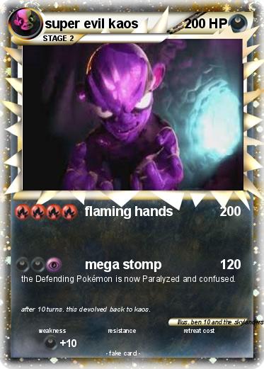 Pokemon super evil kaos