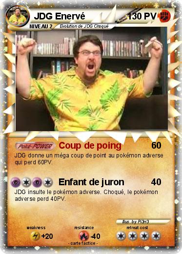 Pokemon JDG Enervé