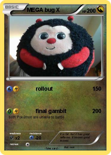 Pokemon MEGA bug X