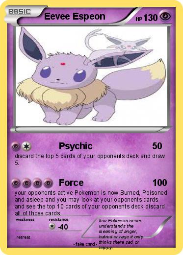 Pokemon Eevee Espeon