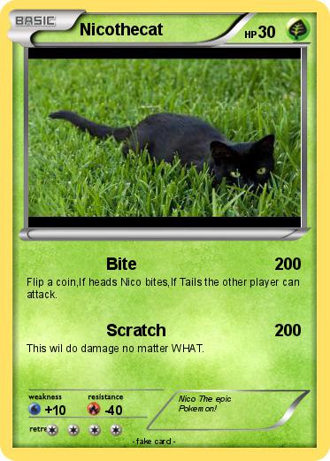 Pokemon Nicothecat
