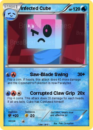 Pokemon Infected Cube