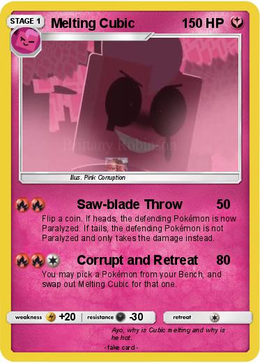 Pokemon Melting Cubic