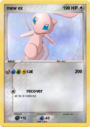 Pokemon mew ex