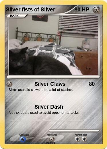 Pokemon Silver fists of Silver