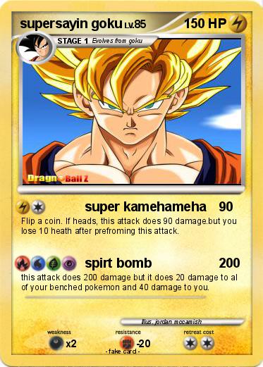 Pokemon supersayin goku