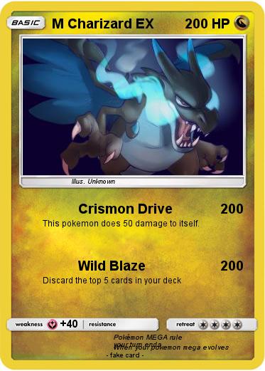 Pokemon M Charizard EX