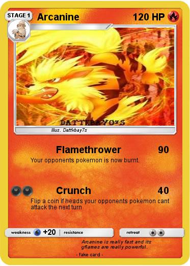 Pokemon Arcanine