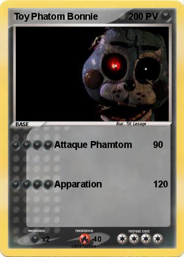 Pokemon Toy Phatom Bonnie
