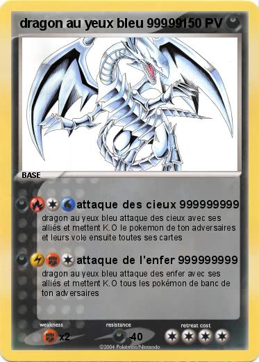 Pokemon dragon au yeux bleu 99999