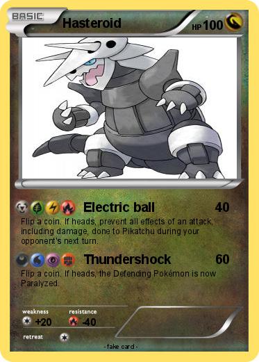 Pokemon Hasteroid