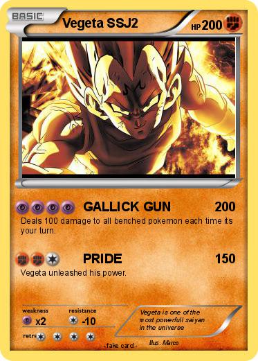 Pokemon Vegeta SSJ2