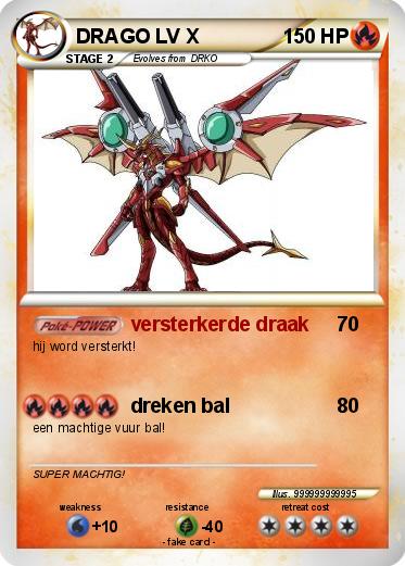 Pokemon DRAGO LV X