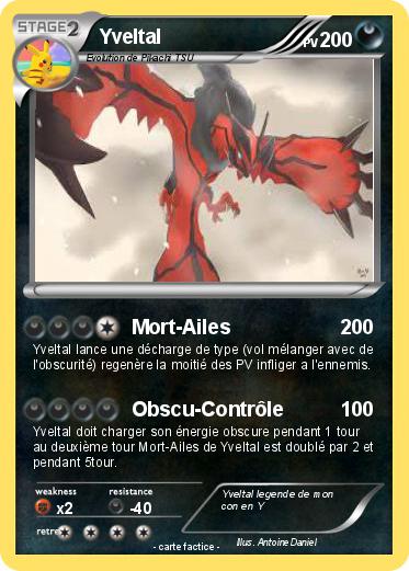 Pokemon Yveltal