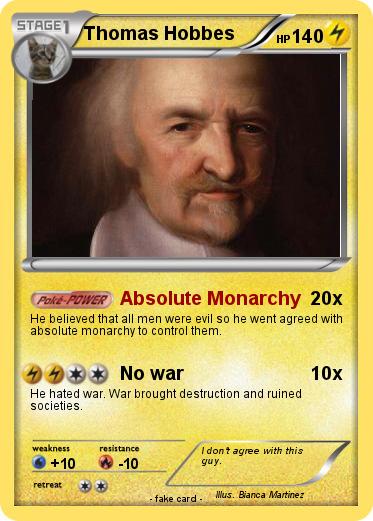Pokemon Thomas Hobbes