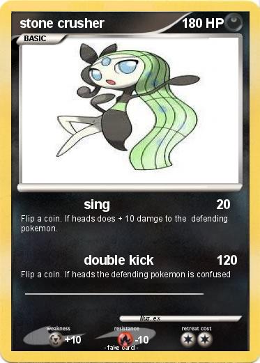 Pokemon stone crusher