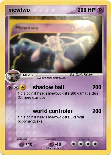 Pokemon mewtwo