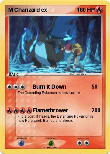 Pokemon M Charizard ex