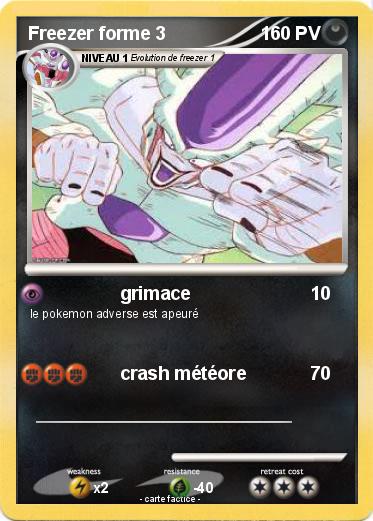 Pokemon Freezer forme 3