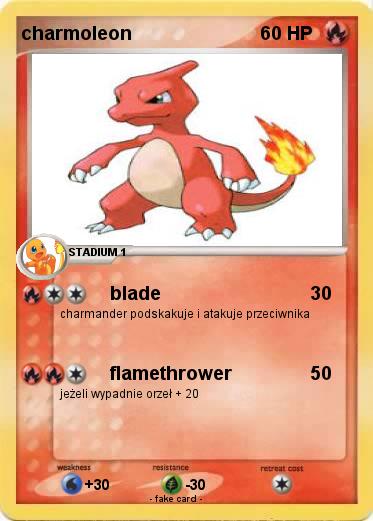 Pokemon charmoleon