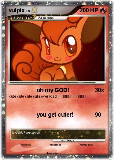 Pokemon vulpix