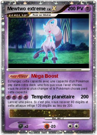 Pokemon Mewtwo extreme