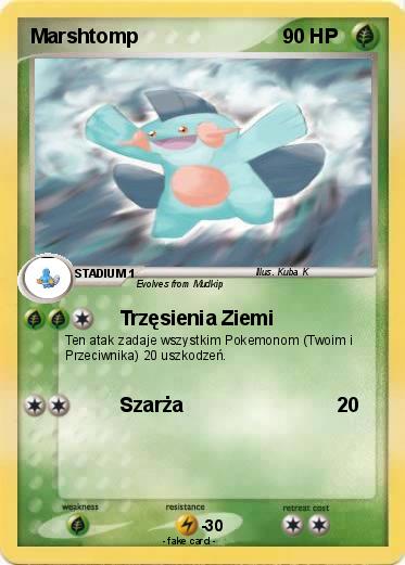 Pokemon Marshtomp
