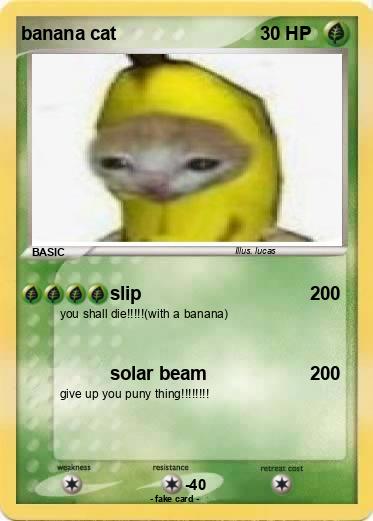 Pokemon banana cat