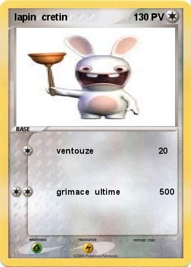 Pokemon lapin  cretin  