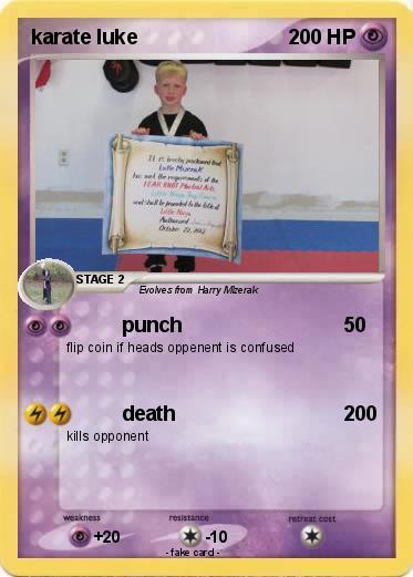 Pokemon karate luke