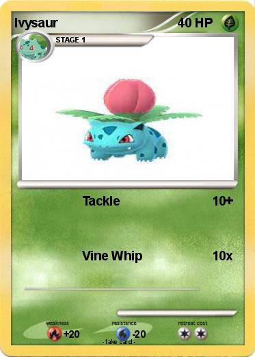 Pokemon Ivysaur