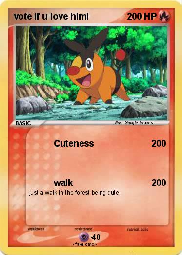 Pokemon vote if u love him!