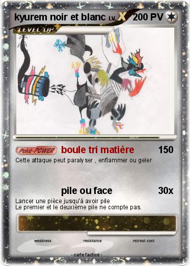 Pokemon kyurem noir et blanc