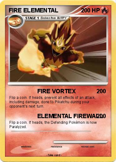 Pokemon FIRE ELEMENTAL