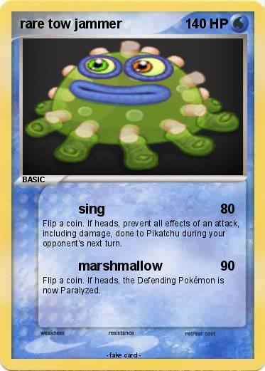 Pokemon rare tow jammer