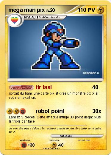 Pokemon mega man pix