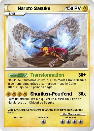 Pokemon Naruto Sasuke