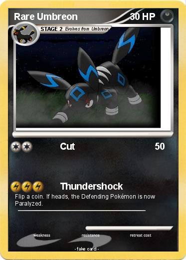Pokemon Rare Umbreon