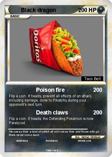 Pokemon Black dragon
