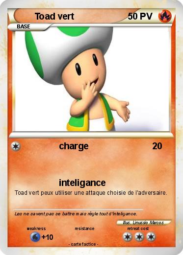 Pokemon Toad vert