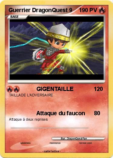 Pokemon Guerrier DragonQuest 9