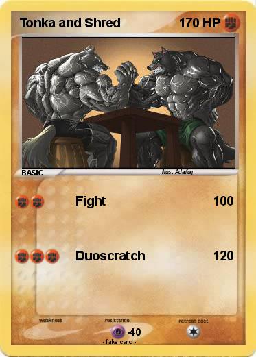 Pokemon Tonka and Shred