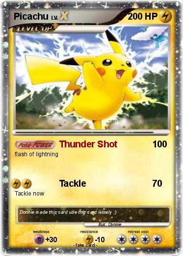 Pokemon Picachu