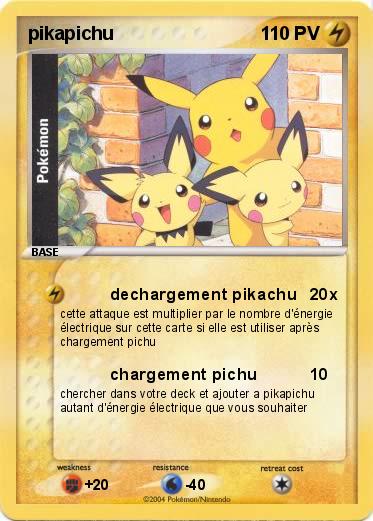 Pokemon pikapichu