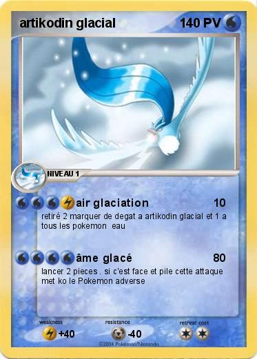 Pokemon artikodin glacial