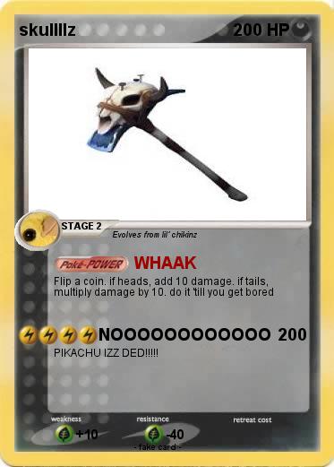 Pokemon skullllz