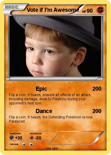 Pokemon Vote if I'm Awesome