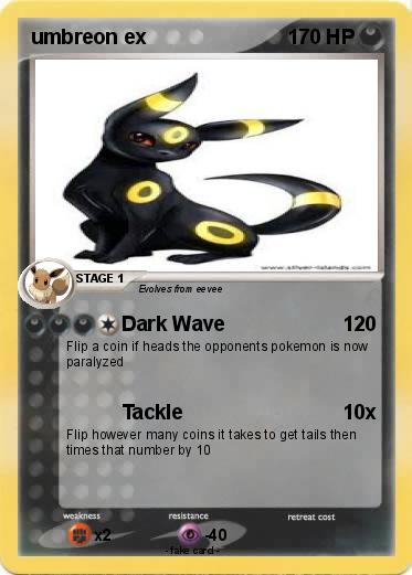 Pokemon umbreon ex