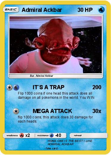 Pokemon Admiral Ackbar
