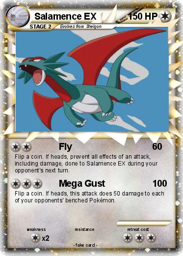 Pokemon Salamence EX